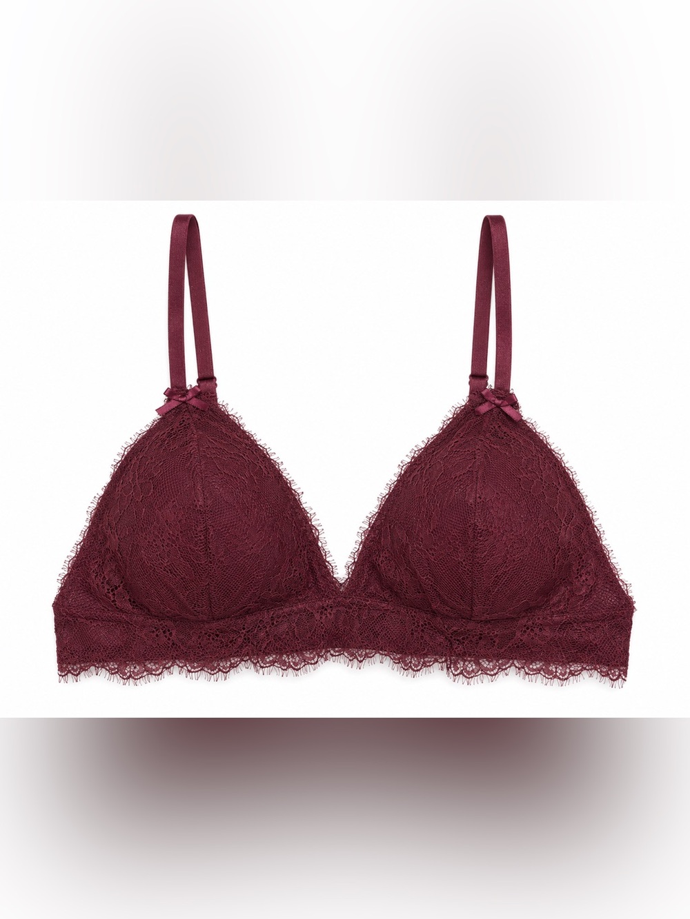 Auden Lace Bralette - Burgundy